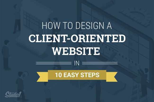 how to design a client-oriented website