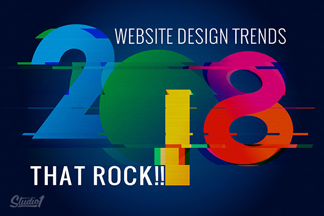 studio1design-2018 website design trends-feature