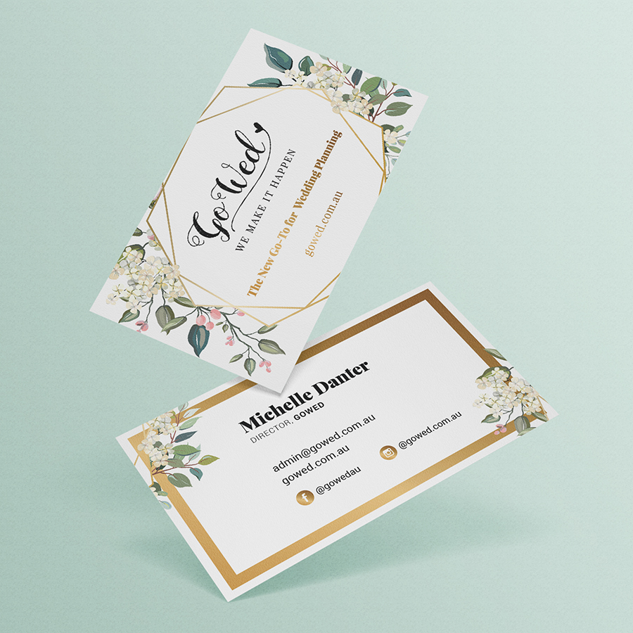 GO WED BUSINESS CARD