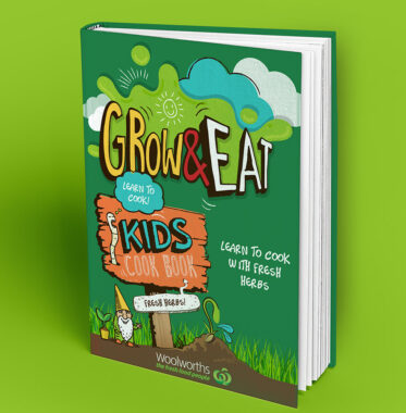 GROW & EAT- BOOK COVER DESIGN
