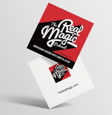 THE REAL MAGIC PODCAST BUSINESS CARD