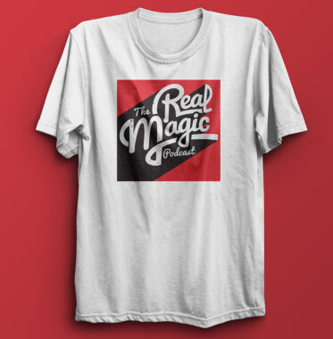 THE REAL MAGIC PODCAST T-SHIRT DESIGN