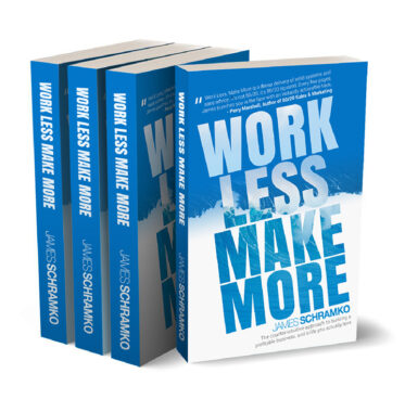 WORK LESS MAKE MORE - BOOK COVER CONCEPT