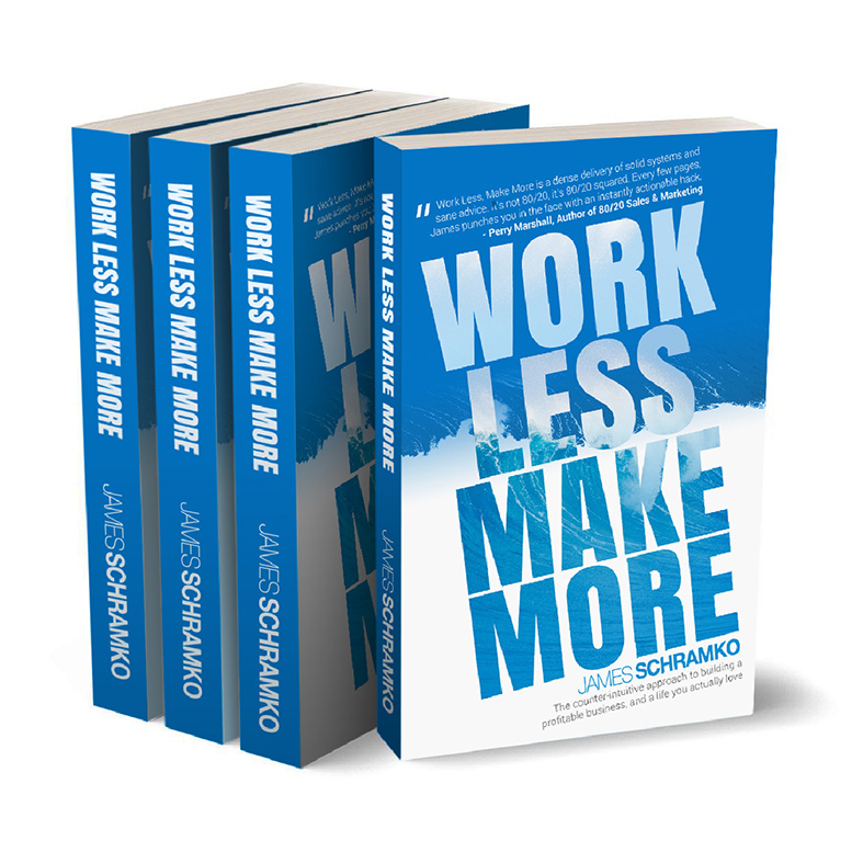 WORK LESS MAKE MORE - BOOK COVER CONCEPT