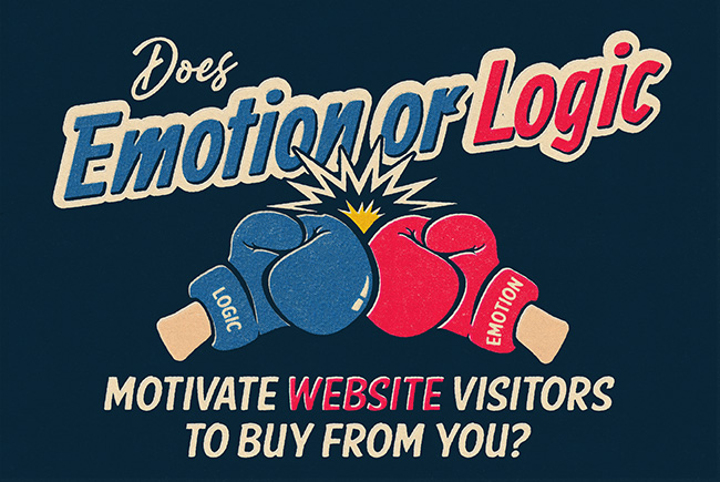 Studio1 Blog Post - Does Emotion or Logic Motivate Website Visitors to Buy From You-Feature Image