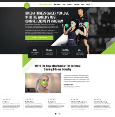 CLEAN HEALTH - LANDING PAGE