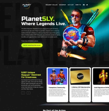 PlanetSLY | Website Design by Studio1