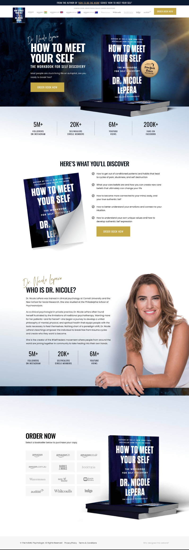 The Holistic Psychologist book landing page