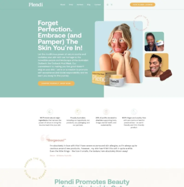 Plendi Homepage