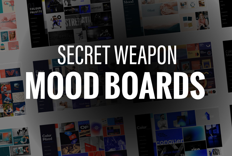 Secret weapon mood boards